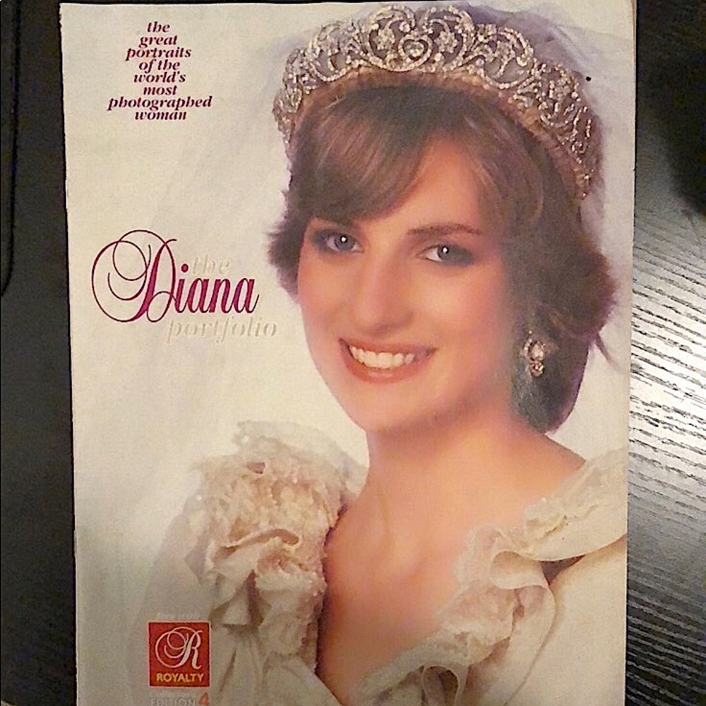 Princess Diana Royalty Magazine Photo Portrait Portfolio Special Issue
